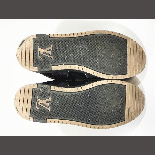 靴/シューズ ルイヴィトン LOUIS VUITTON スエード ハイカット