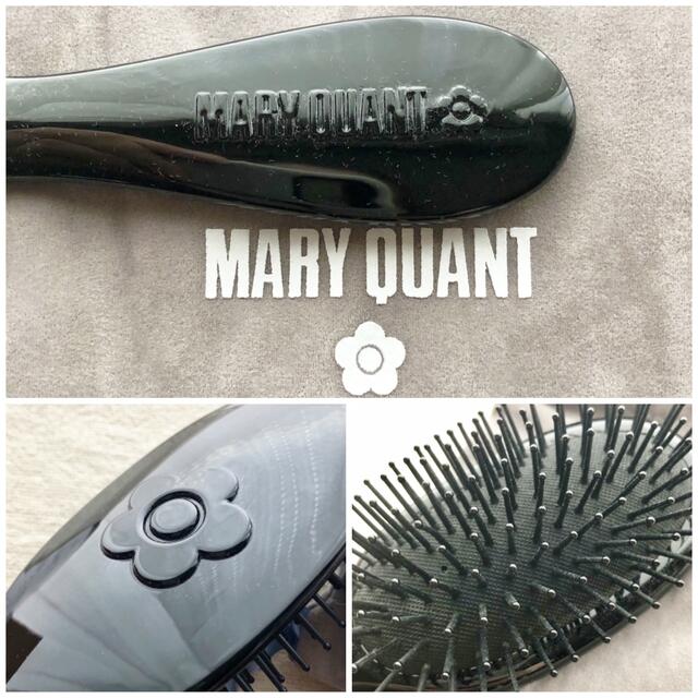 MARY QUANT(マリークワント)のMARY QUANT ヘアブラシ　ポーチ付き　ノベルティ　新品未使用 コスメ/美容のヘアケア/スタイリング(ヘアブラシ/クシ)の商品写真