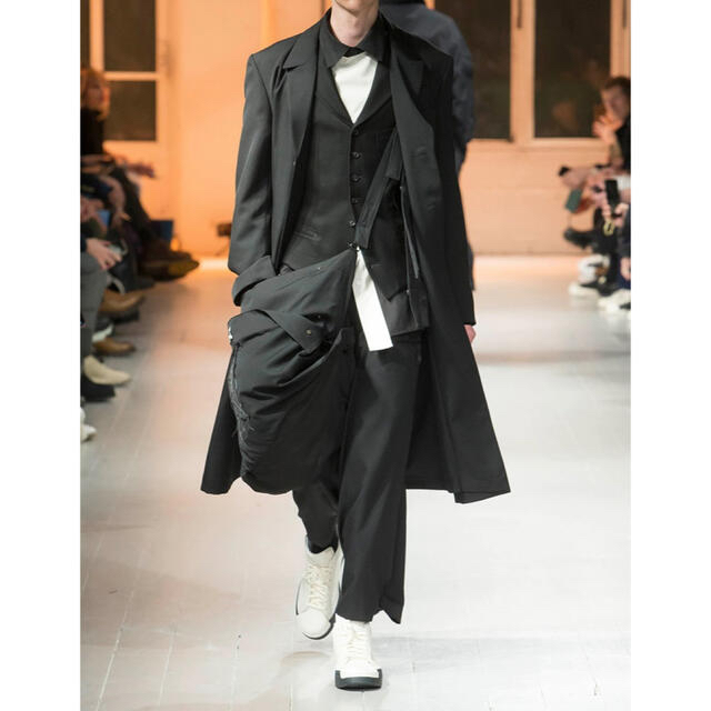 Yohji Yamamoto 20AW 切り替えシャツ LOOK13 タグ付き