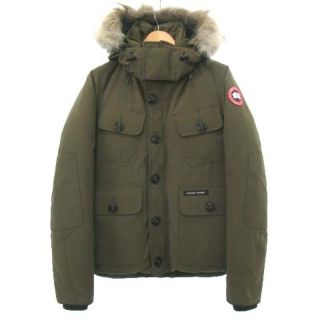 カナダグース(CANADA GOOSE)のカナダグース ラッセル パーカー 2301JM ダウンジャケット Ｌ カーキ(ダウンジャケット)