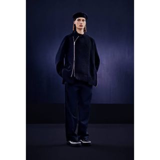 ディオールオム(DIOR HOMME)のdior sacai コラボ　ニットカーディガン　(カーディガン)