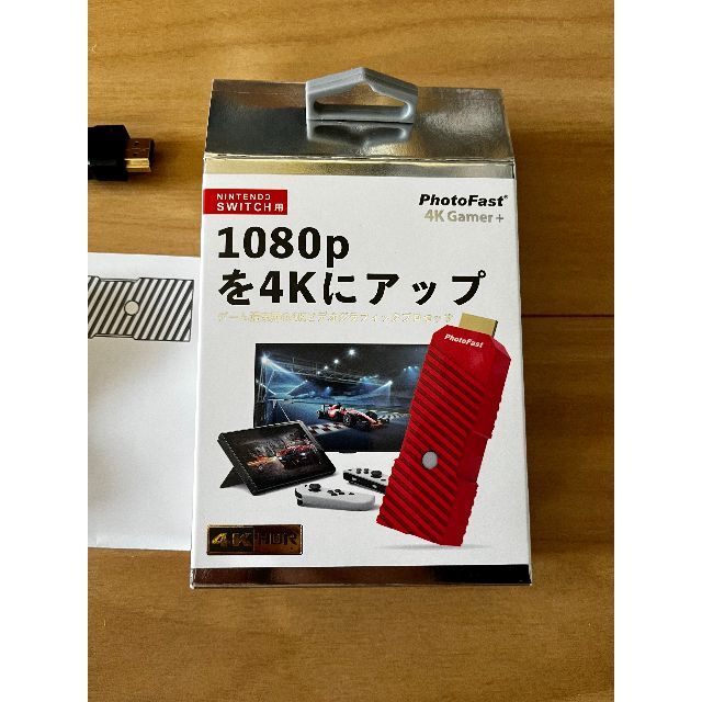 PhotoFast 4K Gamer+ 【Switch】4K アップコンバーター - PC/タブレット