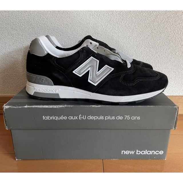 【新品】New balance M1400BKJ ブラック 26cm