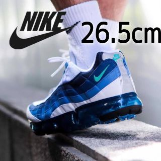 ナイキ(NIKE)の希少!完売 ナイキ AIR VAPORMAX 95 ブルーグラデ 26.5cm(スニーカー)