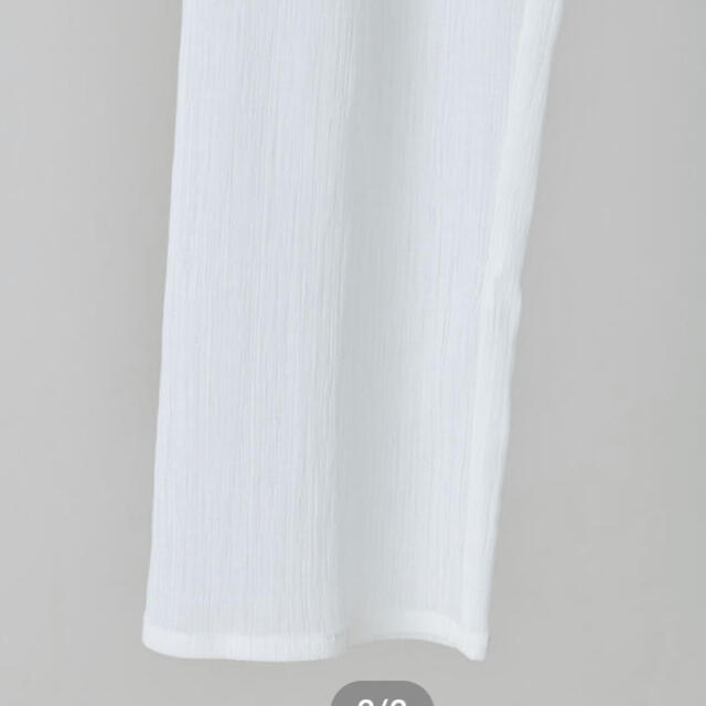 Ameri VINTAGE(アメリヴィンテージ)のZOE beach trouser pants / white  レディースのパンツ(カジュアルパンツ)の商品写真