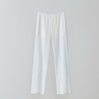 アメリヴィンテージ(Ameri VINTAGE)のZOE beach trouser pants / white (カジュアルパンツ)