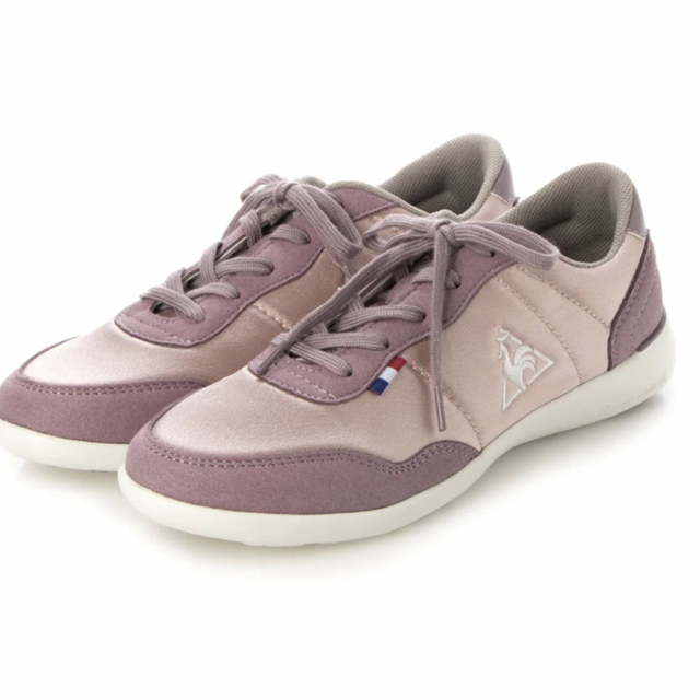 le coq sportif(ルコックスポルティフ)の新品✨タグ付き♪ルコックスポルティフ　スニーカー　ピンク系　大特価‼️ レディースの靴/シューズ(スニーカー)の商品写真