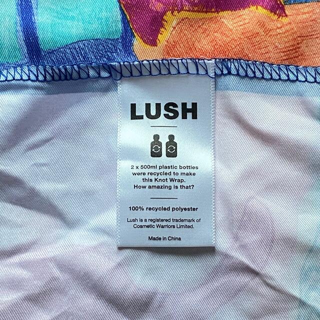 LUSH(ラッシュ)のLUSH 風呂敷　CATS AND DOGS レディースのファッション小物(バンダナ/スカーフ)の商品写真