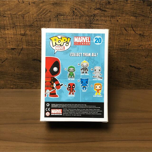 Funko pop 激レア 廃盤 X-men版 デッド プール ファンコ ポップ