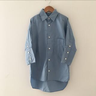 マディソンブルー(MADISONBLUE)のマディソンブルー  カフシャツ　水色　ブルー(シャツ/ブラウス(長袖/七分))