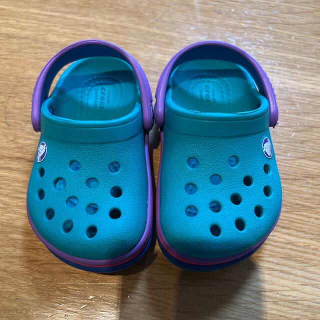 crocs(クロックス)のクロックス　ベビー　C4 12センチ キッズ/ベビー/マタニティのベビー靴/シューズ(~14cm)(サンダル)の商品写真