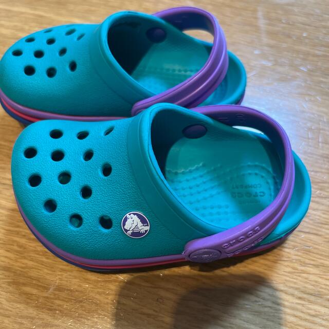 crocs(クロックス)のクロックス　ベビー　C4 12センチ キッズ/ベビー/マタニティのベビー靴/シューズ(~14cm)(サンダル)の商品写真