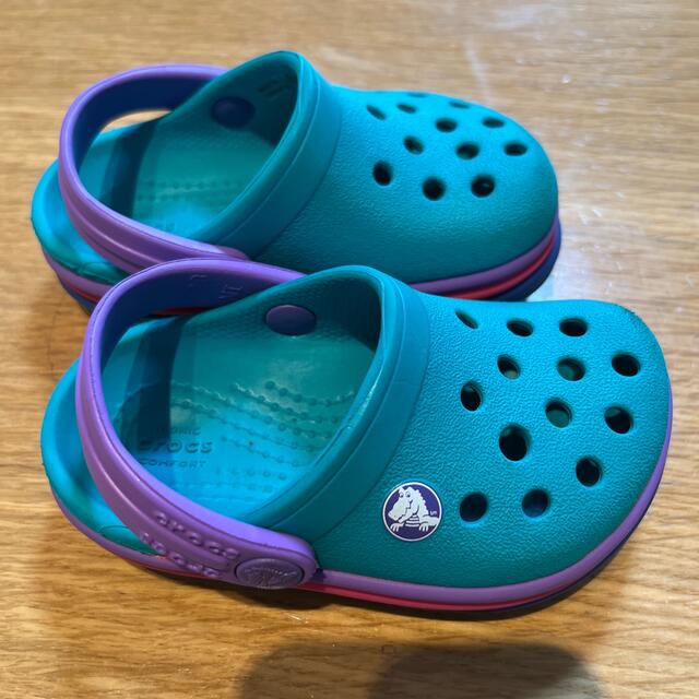 crocs(クロックス)のクロックス　ベビー　C4 12センチ キッズ/ベビー/マタニティのベビー靴/シューズ(~14cm)(サンダル)の商品写真