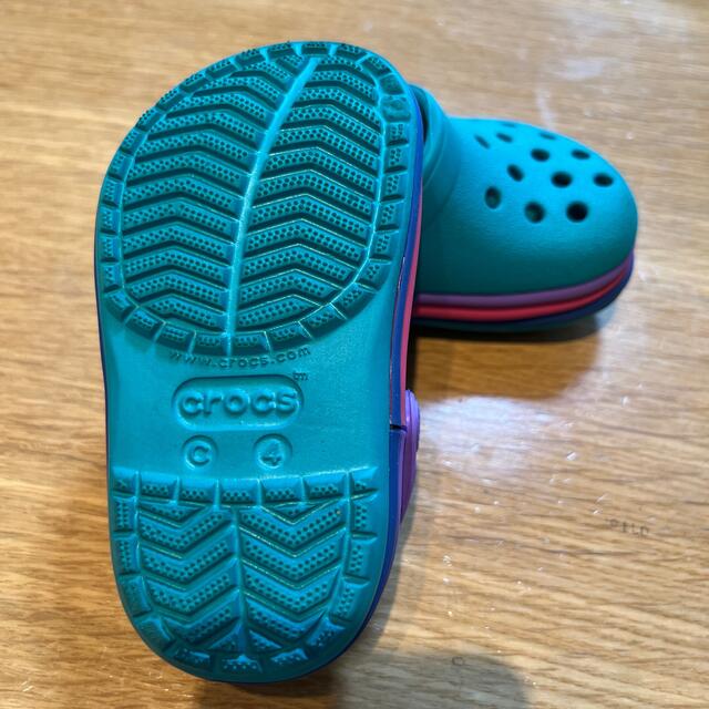 crocs(クロックス)のクロックス　ベビー　C4 12センチ キッズ/ベビー/マタニティのベビー靴/シューズ(~14cm)(サンダル)の商品写真