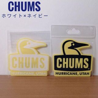 チャムス(CHUMS)の✨送料無料✨チャムス　ステッカー　ホワイト×ネイビー　２枚セット(その他)