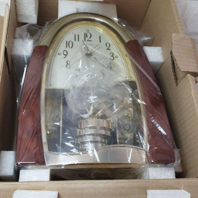 SEIKO セイコー 置き時計 可愛らしい振り子の時計　 BY411K 3