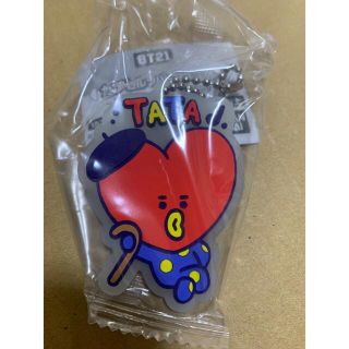 bt21  カプセルラバーマスコット　TATA(キャラクターグッズ)