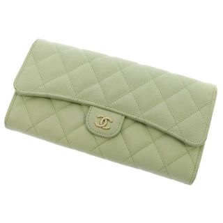 シャネル グリーン 財布(レディース)の通販 100点以上 | CHANELの ...