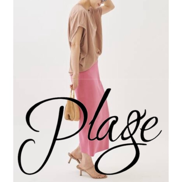 Plage(プラージュ)の◆Plageプラージュ◆【人気完売】ハイゲージ カットソー　Tシャツ レディースのトップス(Tシャツ(半袖/袖なし))の商品写真