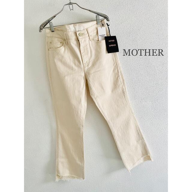 デニム/ジーンズ新品 MOTHER NATURAL INSIDER CROP 28 アメリカ製