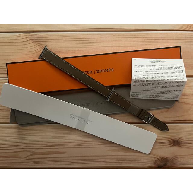 Hermes(エルメス)のレア！新品未使用  Apple Watch HERMES エトゥープ レディースのファッション小物(腕時計)の商品写真