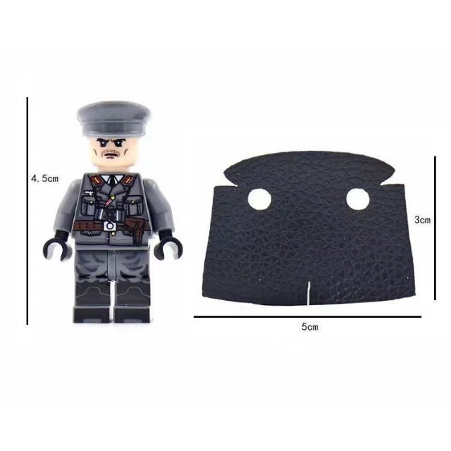 11体セットWW2ドイツ軍セットCミリタリー ミニフィグLEGOレゴ互換 エンタメ/ホビーのフィギュア(ミリタリー)の商品写真