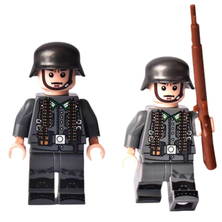 11体セットWW2ドイツ軍セットCミリタリー ミニフィグLEGOレゴ ...