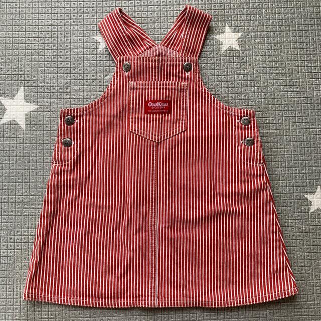 OshKosh(オシュコシュ)のOSH KOSH  ジャンパースカート キッズ/ベビー/マタニティのキッズ服女の子用(90cm~)(スカート)の商品写真