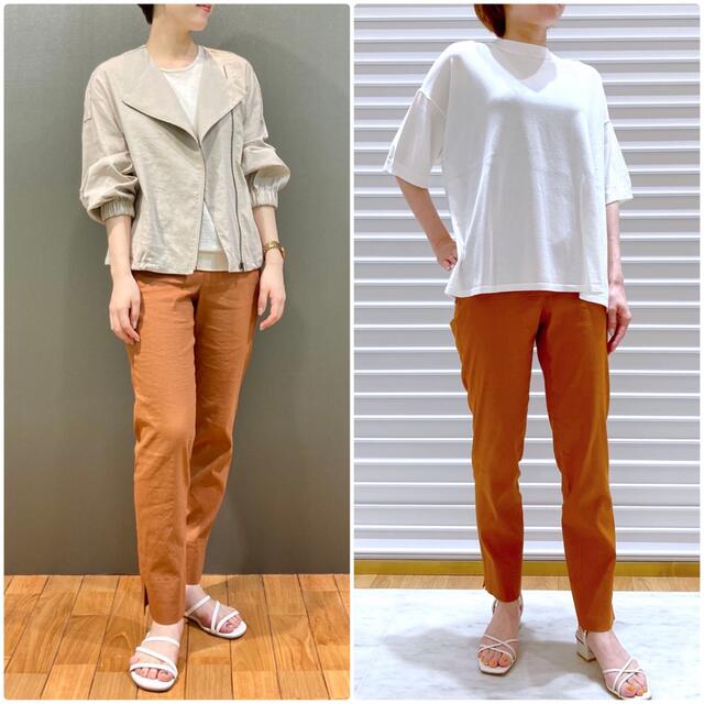 Theory luxe(セオリーリュクス)の theory luxe 21AW Crunch テーパードパンツ　38 レディースのパンツ(クロップドパンツ)の商品写真