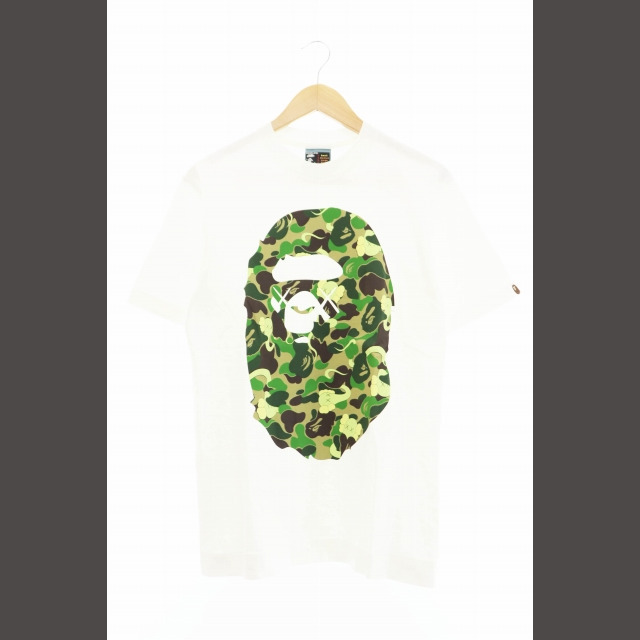 アベイシングエイプ A BATHING APE ×カウズ 90s カモ Tシャツ