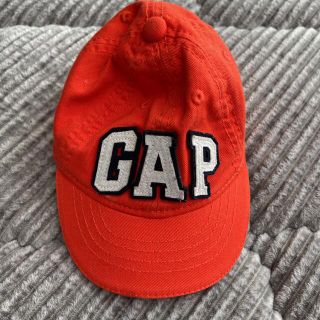 ギャップ(GAP)のキャップ 帽子 0〜6month GAP キャップ レッド ベビー 美品(帽子)