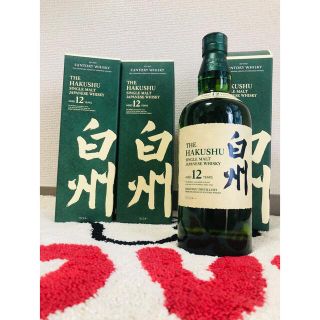 サントリー(サントリー)の3本セット　白州12年　箱付き(日本酒)