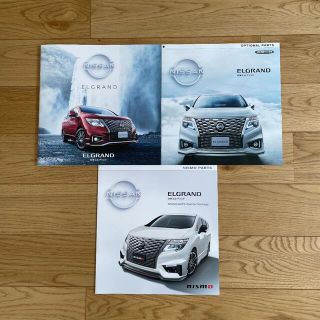 ニッサン(日産)の日産 NISSAN エルグランド ELGRAND カタログ(カタログ/マニュアル)