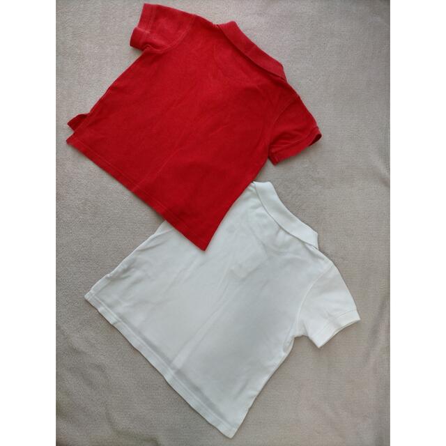 babyGAP(ベビーギャップ)のギャップ  半袖ポロシャツ　2枚セット　80㎝ キッズ/ベビー/マタニティのベビー服(~85cm)(シャツ/カットソー)の商品写真