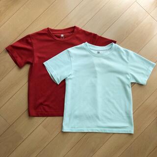 ユニクロ(UNIQLO)の2枚セット　ユニクロ　ドライEXクルーネックT Tシャツ(Tシャツ/カットソー)