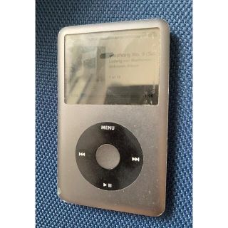 アップル(Apple)のアップル iPod Classic 120GB  Apple 黒　完動品(ポータブルプレーヤー)