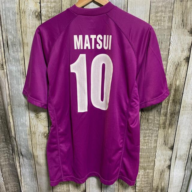 京都パープルサンガ ユニフォーム MATSUI 10の通販 by ビエリーズshop｜ラクマ