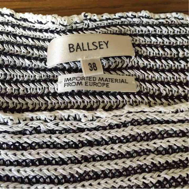 Ballsey(ボールジィ)のBALLSEY サマーニット サイズ３８ レディースのトップス(ニット/セーター)の商品写真