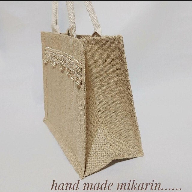 Muji 無印良品 ハンドメイド ジュートマイバッグ B5 アレンジ 無印良品 の通販 By Mikarin S Shop ムジルシリョウヒンならラクマ