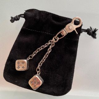 クロムハーツ(Chrome Hearts)のクロムハーツ　サイコロキーホルダー(キーホルダー)