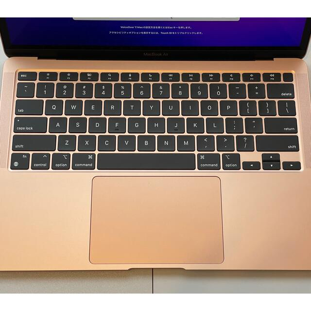 美品Apple MacBook Air JP キーボード ゴールド 256GB
