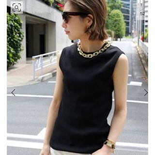 ドゥーズィエムクラス(DEUXIEME CLASSE)のDeuxieme Classe *sleeveless プルオーバー(カットソー(半袖/袖なし))