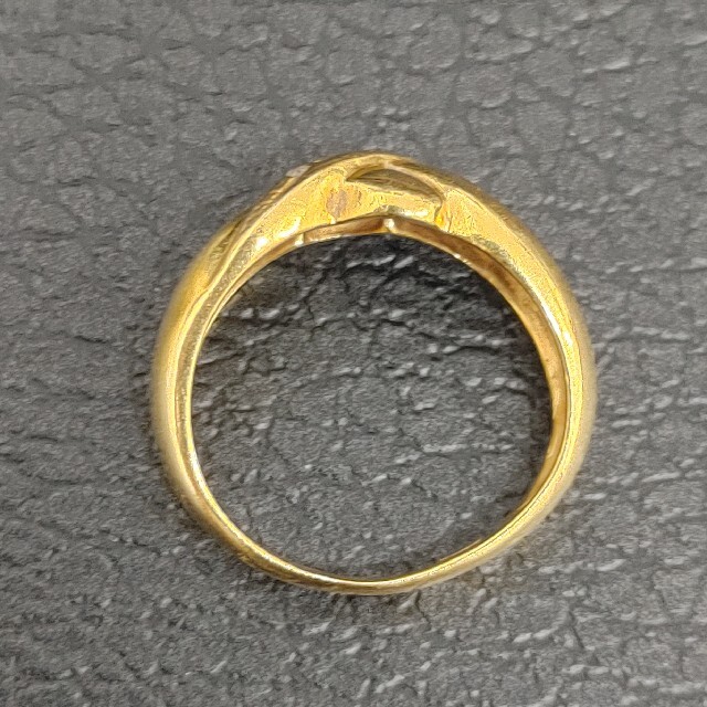 (Ｃ６-2)K18 ダイヤモンド リング 指輪 18金