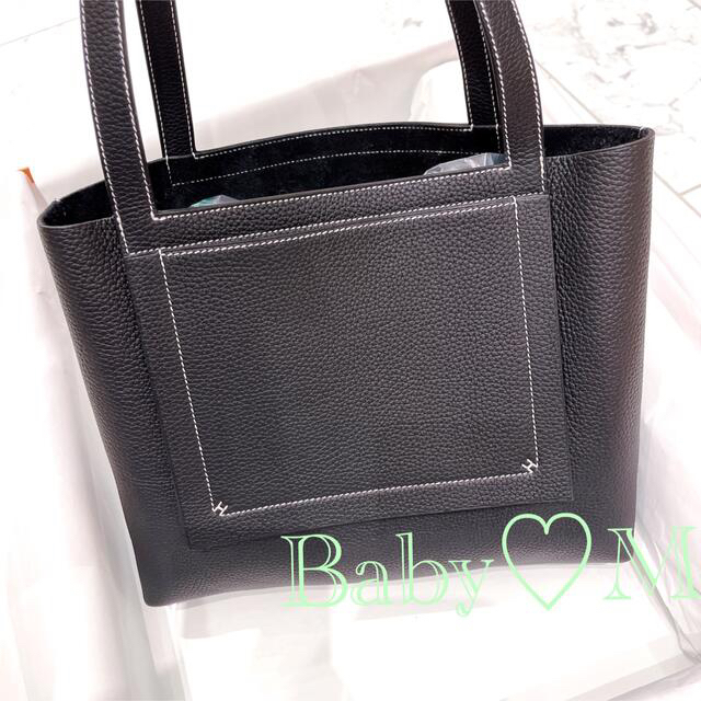 【再入荷】HERMES 超レア♡カバセリエ  31 ブラック U刻印 エルメス