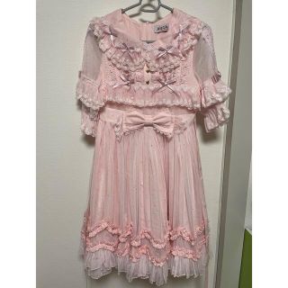 アンジェリックプリティー(Angelic Pretty)の中国ブランド　ローリタ(ひざ丈ワンピース)