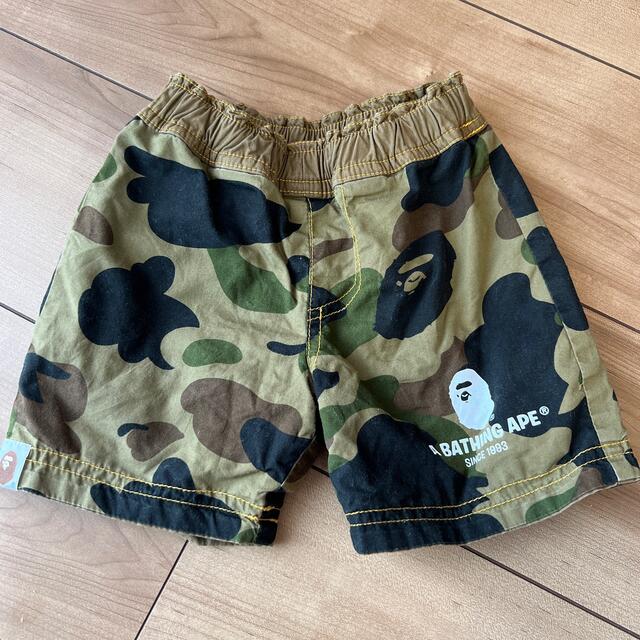 A BATHING APE ショートパンツ　90 リバーシブル | フリマアプリ ラクマ