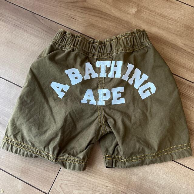 A BATHING APE - A BATHING APE ショートパンツ 90 リバーシブルの通販