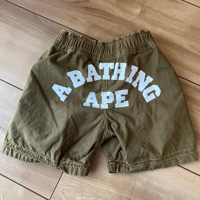 A BATHING APE - A BATHING APE ショートパンツ 90 リバーシブルの通販 ...