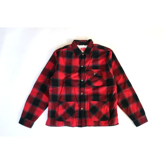 (XL)Supreme Buffalo Plaid Sherpa Lined