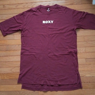 ロキシー(Roxy)のロキシー ロングＴシャツ 赤紫(Tシャツ(半袖/袖なし))